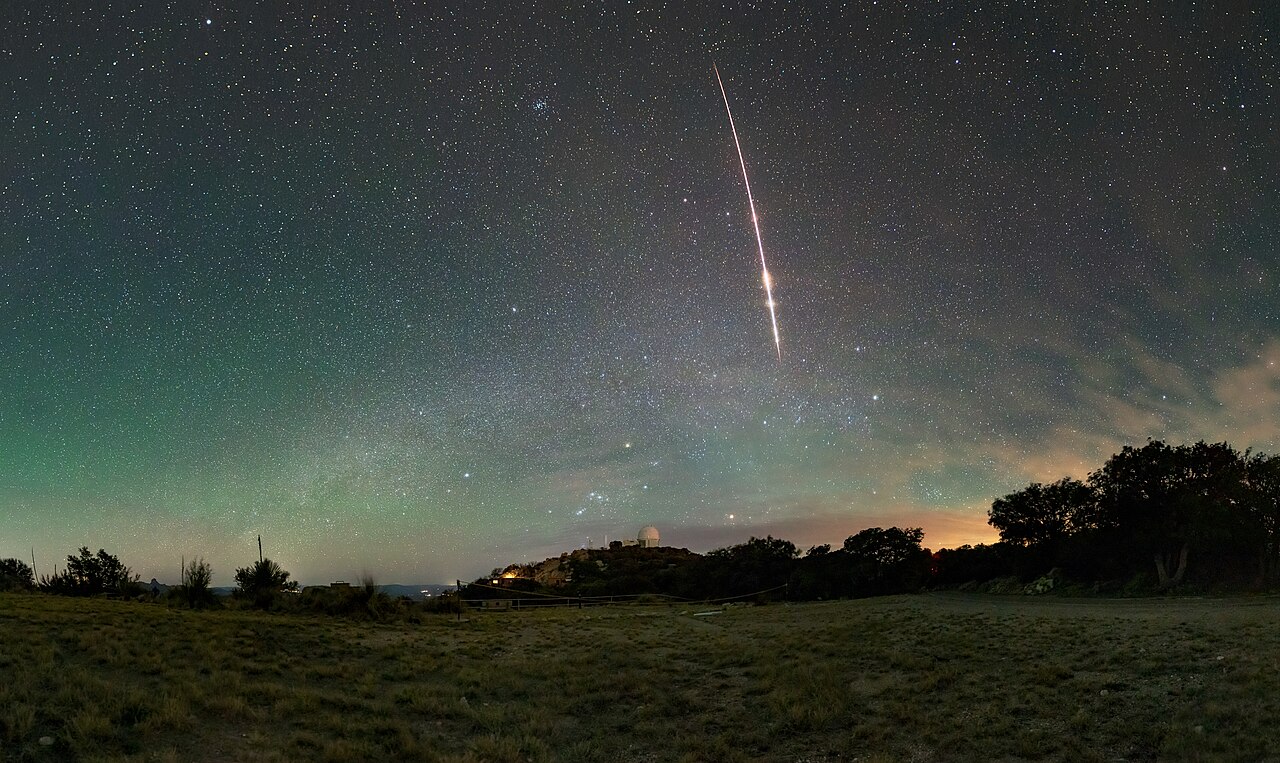 Perseid meteor shower